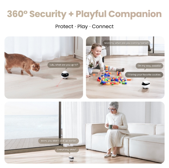 Pet Monitoring Robot Feature 5