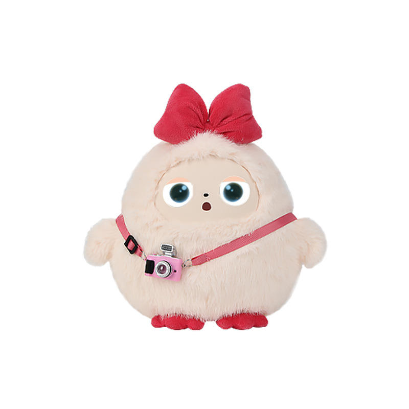 WIFI AI Talking Super Soft Cotton Mesh Lining Plush Toy Smart Interactive Voice Recognition Learning Educational Companion Doll