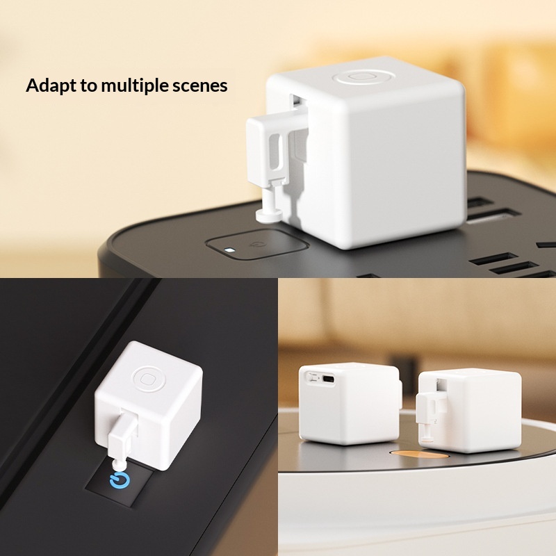 Smart Home Automation DIY, Finger Touch Robot , AI Voice &amp; App Remote Switch Control ,Timing Function Type-C Charging