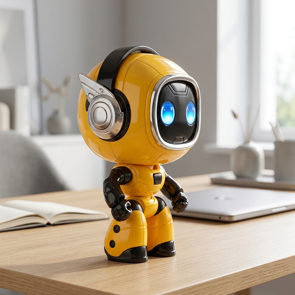 AI Desk Robot Voice Interaction Smart Emotional Companion Multi Language Interactive Electronic Toy for Office Home