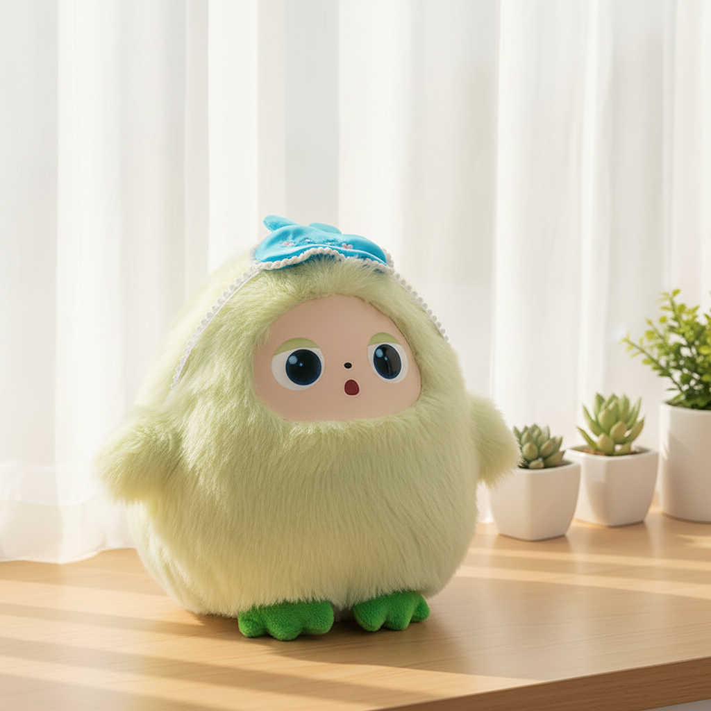 Custom Plush Vinyl Keychain Toy AI Educational Toy With Speaker for Children Engaging Learning and Entertaining Play