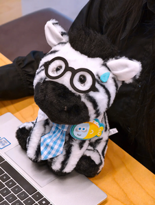 Talking Singing Zebra Plush Toy Robot