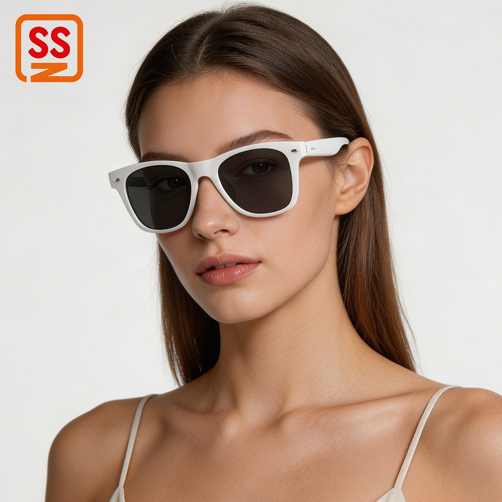 Wholesale Wearable Tech Ai Smart Glasses Touch Control Wireless Music Magnetic Charging Speaker Integrated Frame