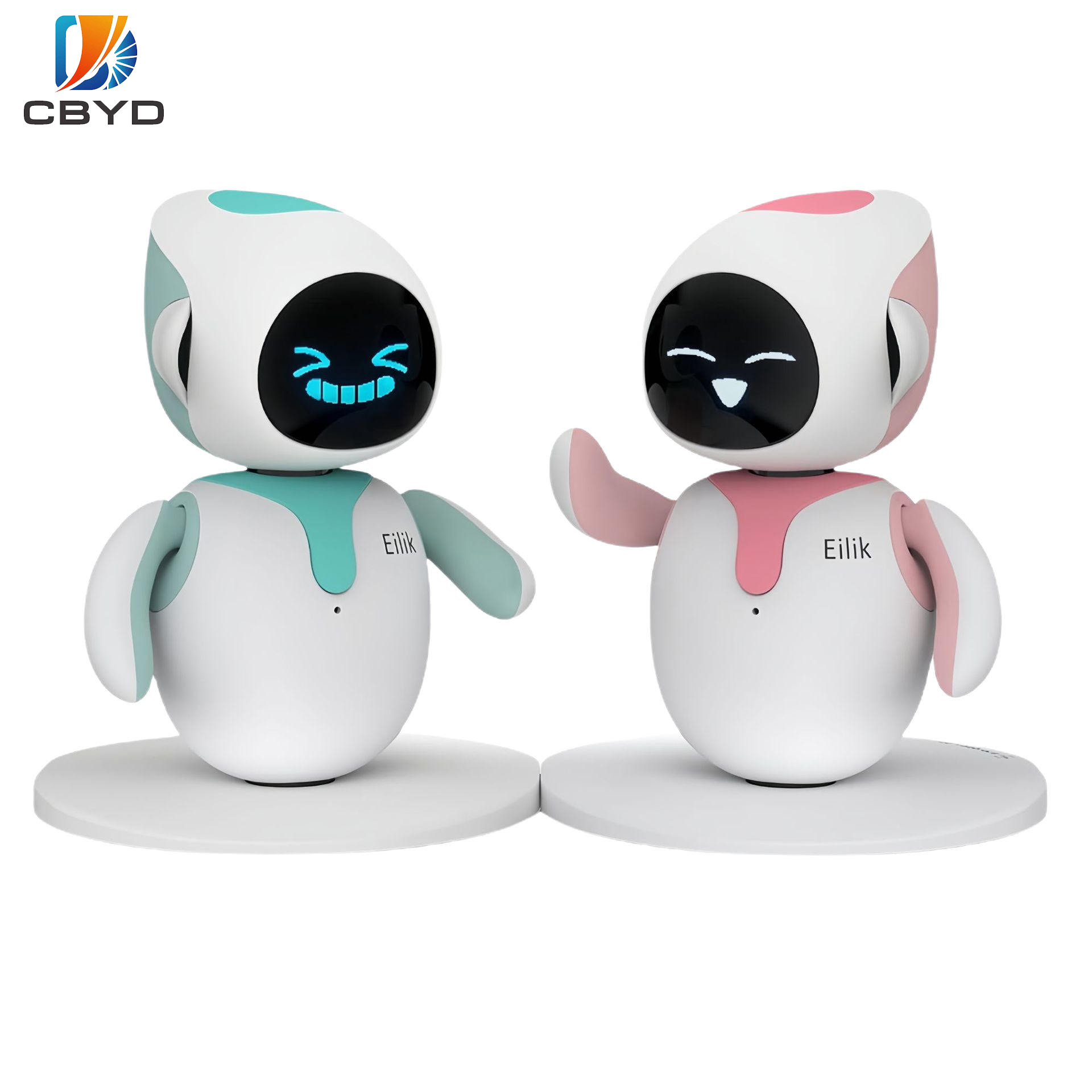 Eilik Mini Desktop Robot Cute Eilik Companion AI Smart Robot Pet With Abundant Emotions Touch Interactive Toys